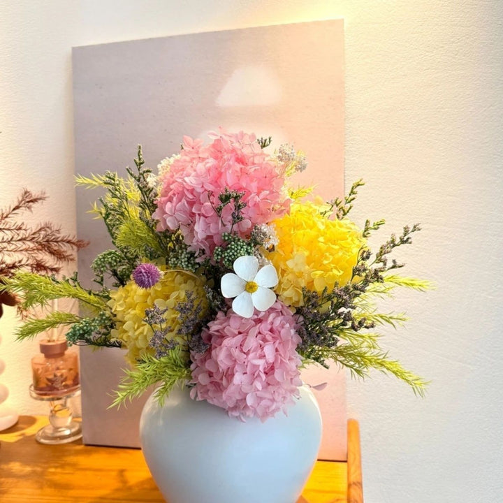 Kunstmatige Hortensia Bloemarrangement