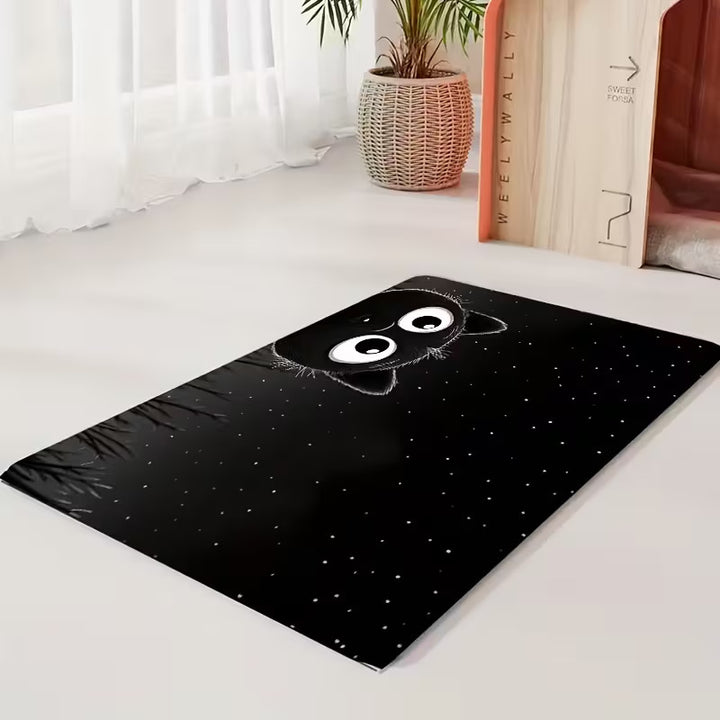 Schattige Cartoon Kat Gebiedsmat