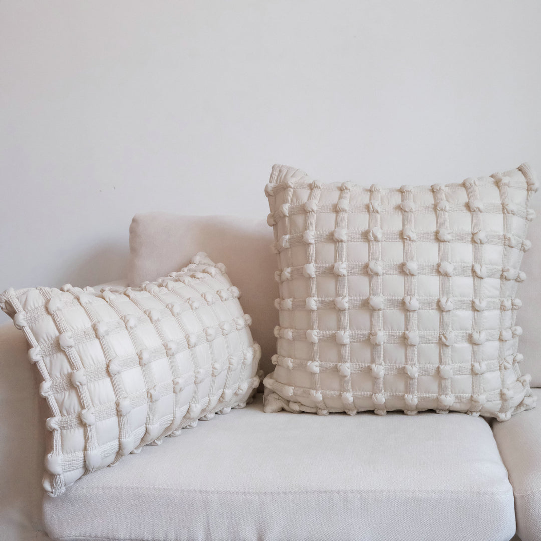 Textured Knit Gooi Kussen voor Thuis Decor