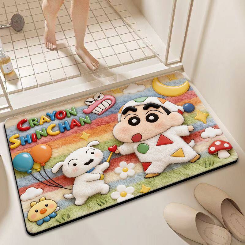Cartoon Thema Pluche Badmat