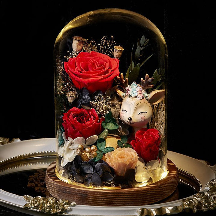 Decoratieve Bloemige Koepel Arrangement