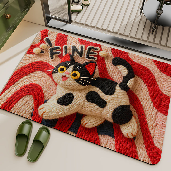 Speelse Dierenthema Vloerkleed