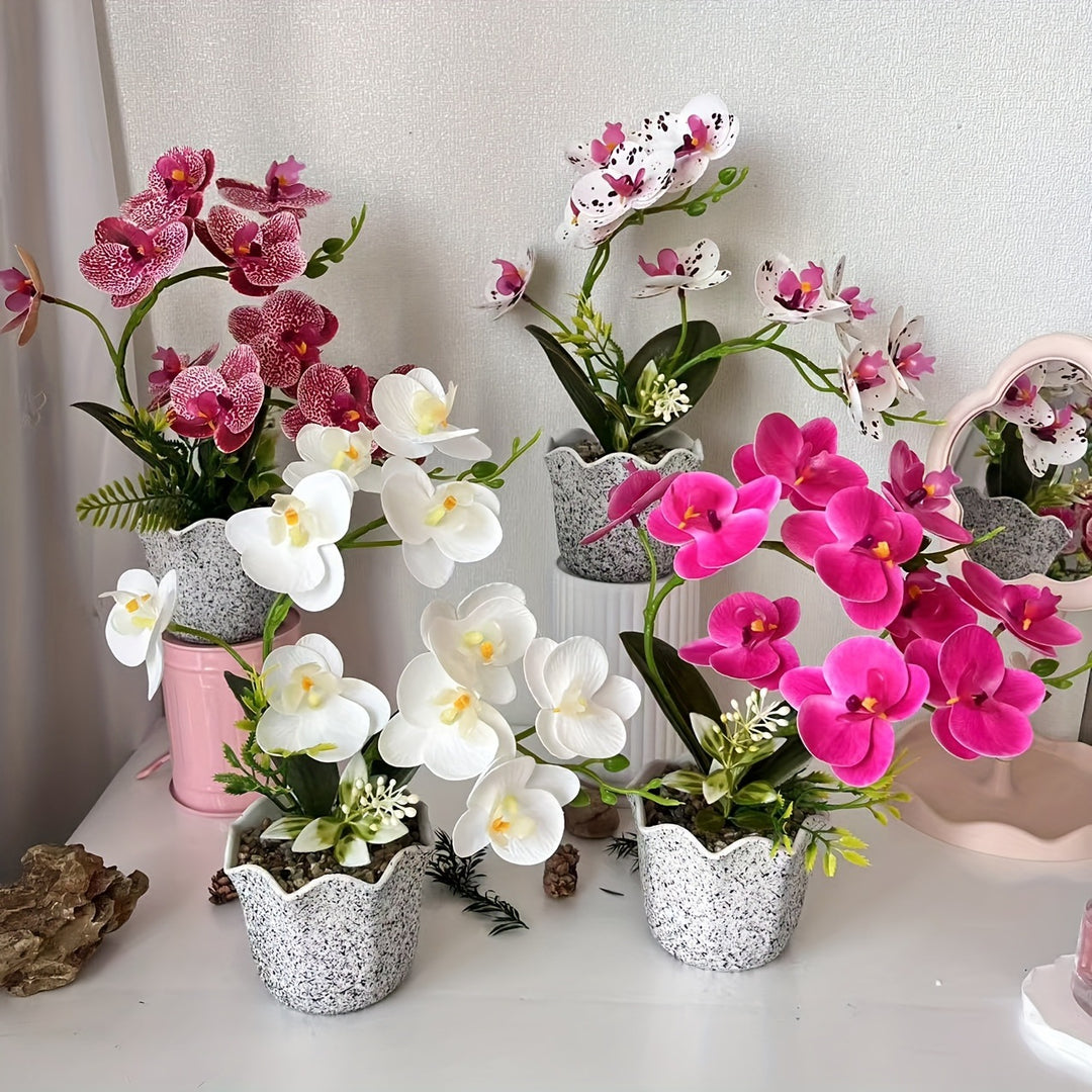 Decoratieve Bloemige Orchidee Arrangement voor Thuisdecoratie