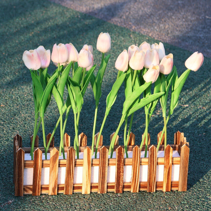 Decoratieve Nepproeffen Tulpen Plantbak