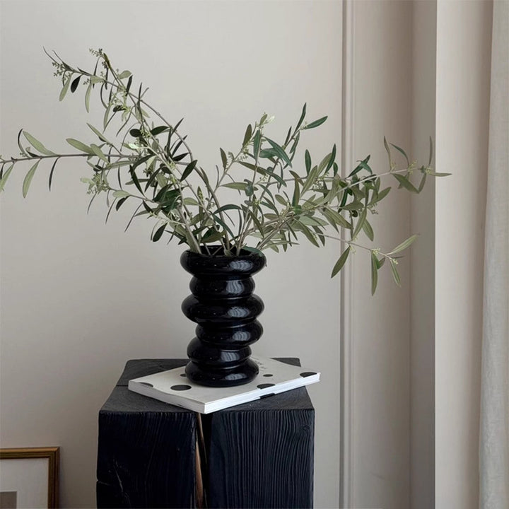 Moderne Sculpturale Keramische Vaas