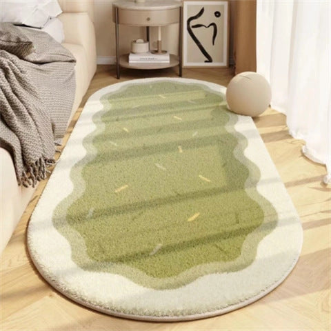 Zachte Pluche Decoratieve Vloerkleed