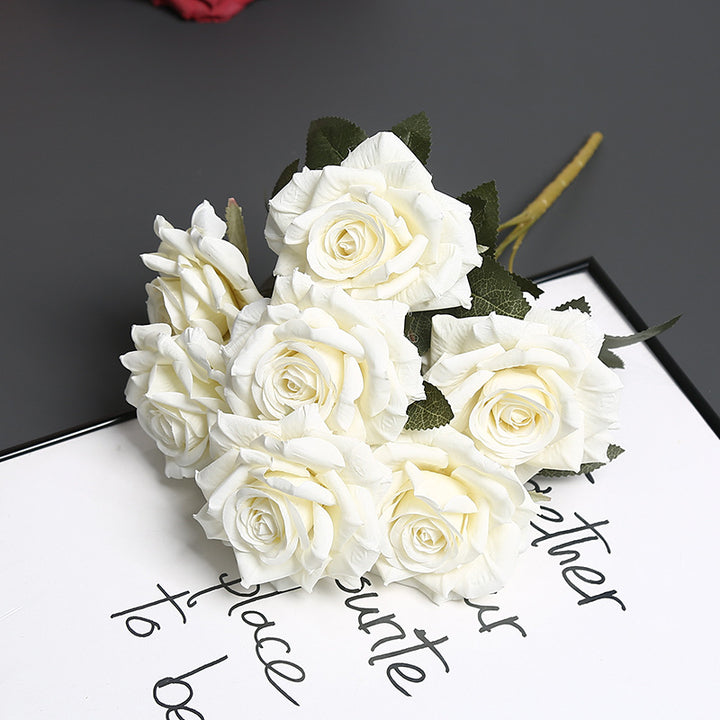 Premium Faux Bloemen Rozen Boeket