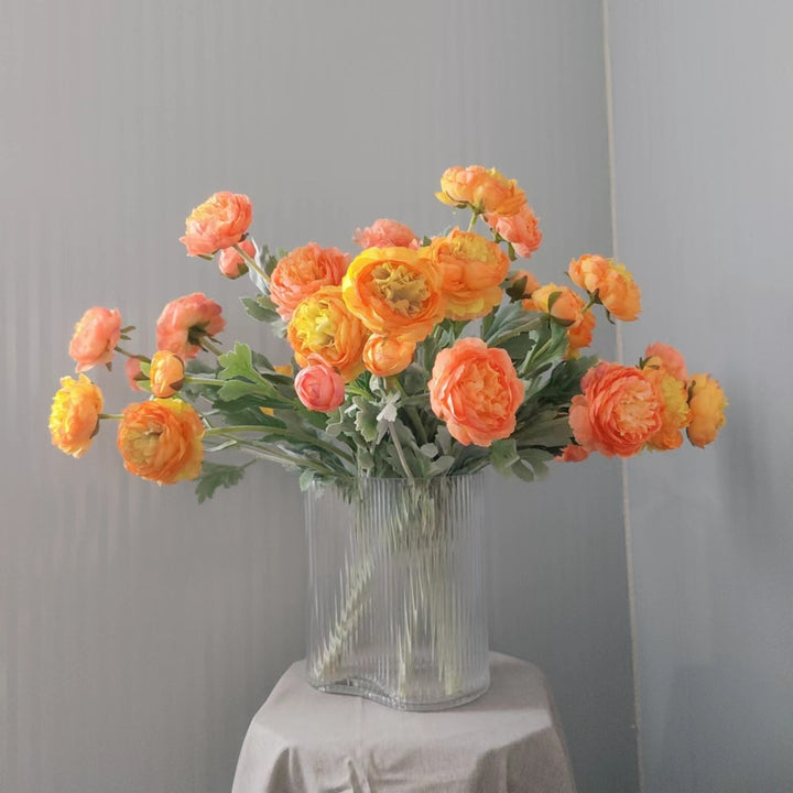 Kunstmatige Ranunculus Steel