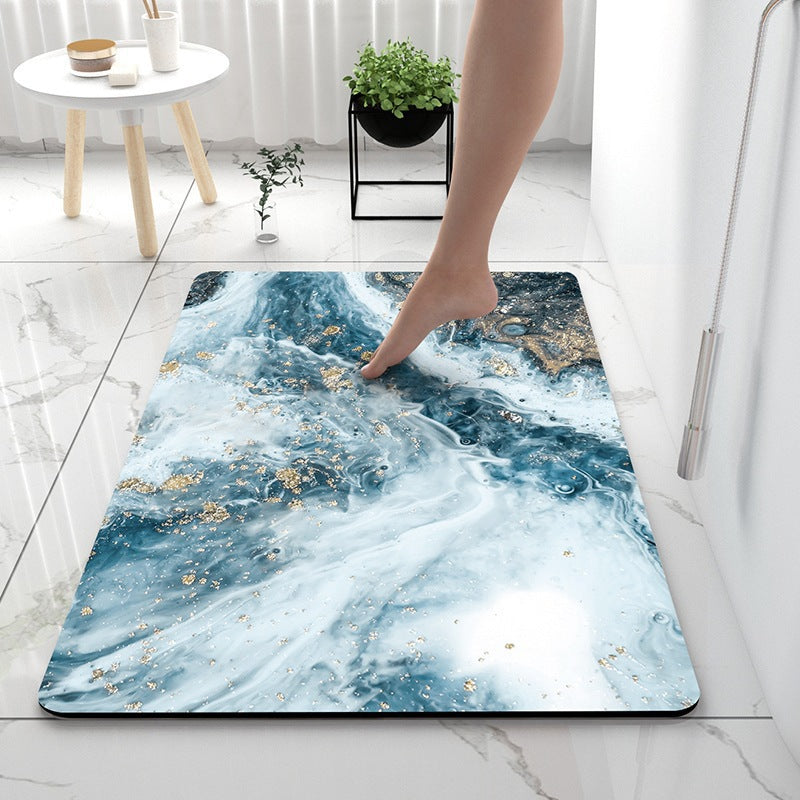 Anti-slip Marmer Design Badmat