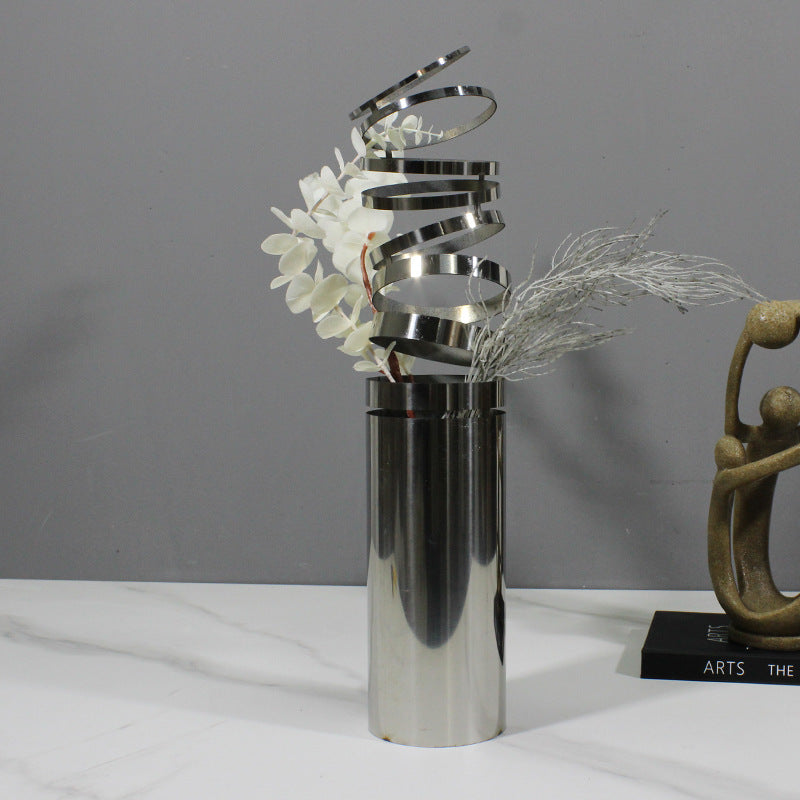 Abstract Decoratieve Spiraal Sculptuur