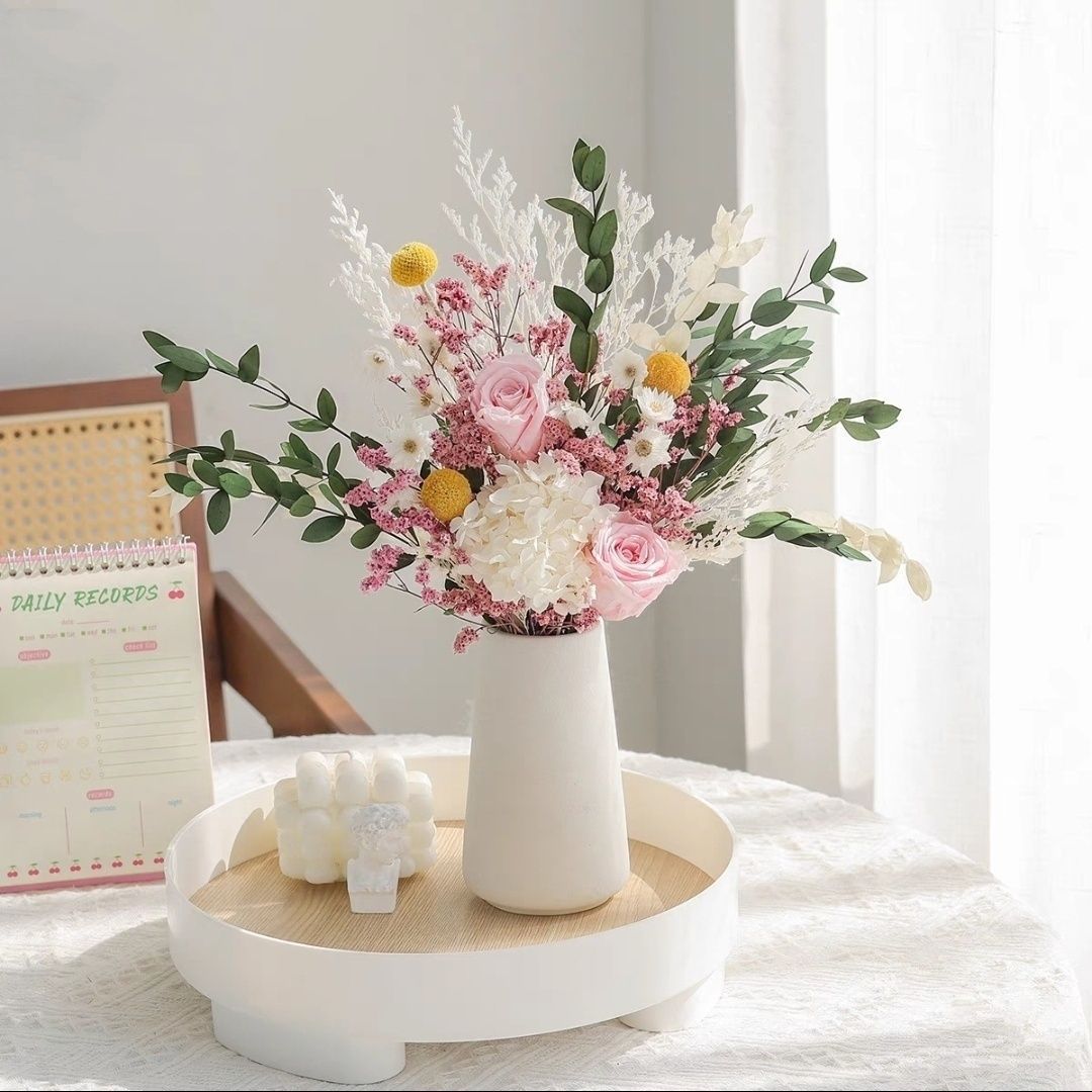 Gedroogde Bloemen Kunst Bouquet