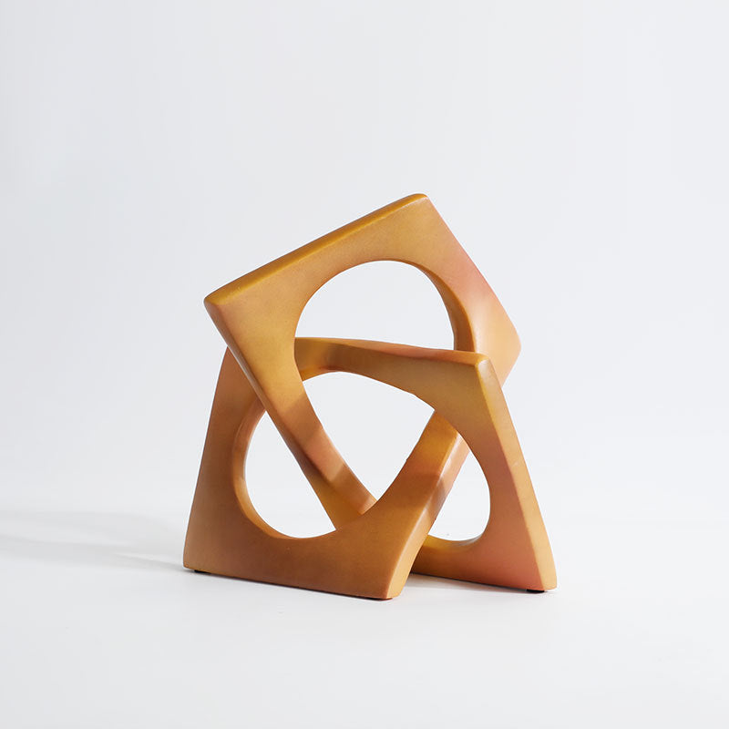 Decoratieve Abstracte Geometrische Sculptuur