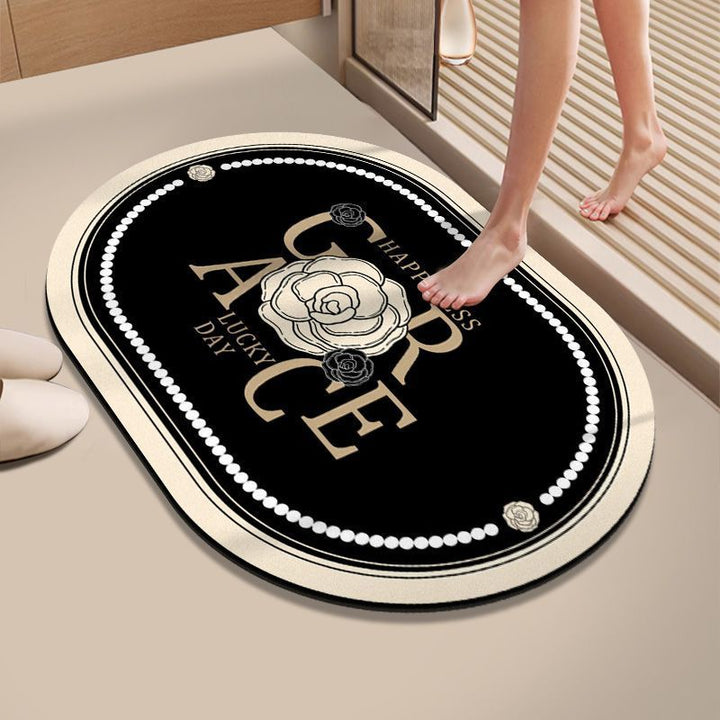 Decoratieve Badkamer Tapijt voor Comfortabele Vloeren Styling