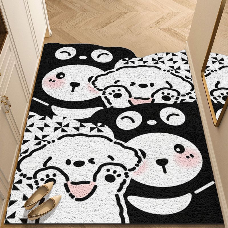 Artistiek Bloemrijk Patroon Entrance Mat