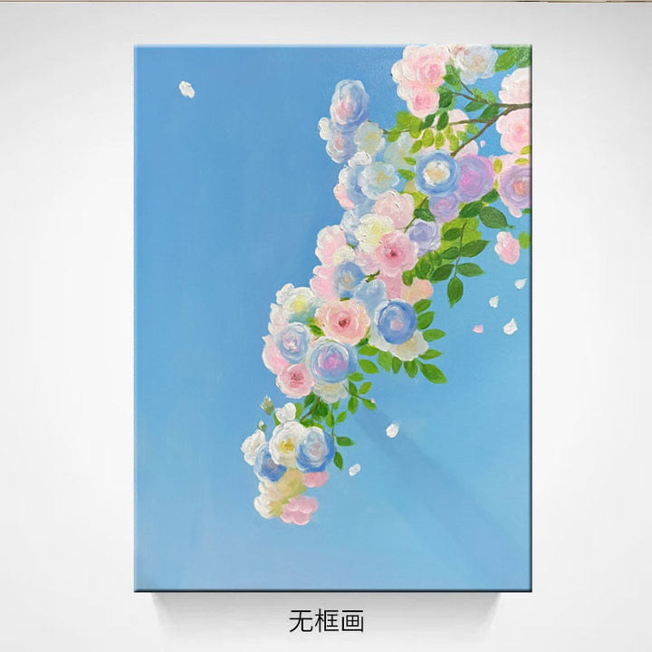 Bloemen Canvas Wanddecoratie