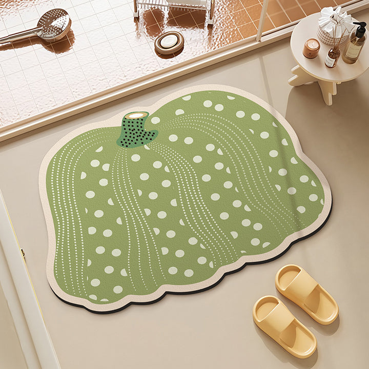 Decoratieve Pompoen Vormen Gebied Mat