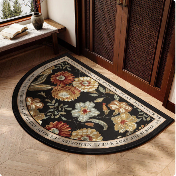 Florale Decoratieve Entreevloerkleed