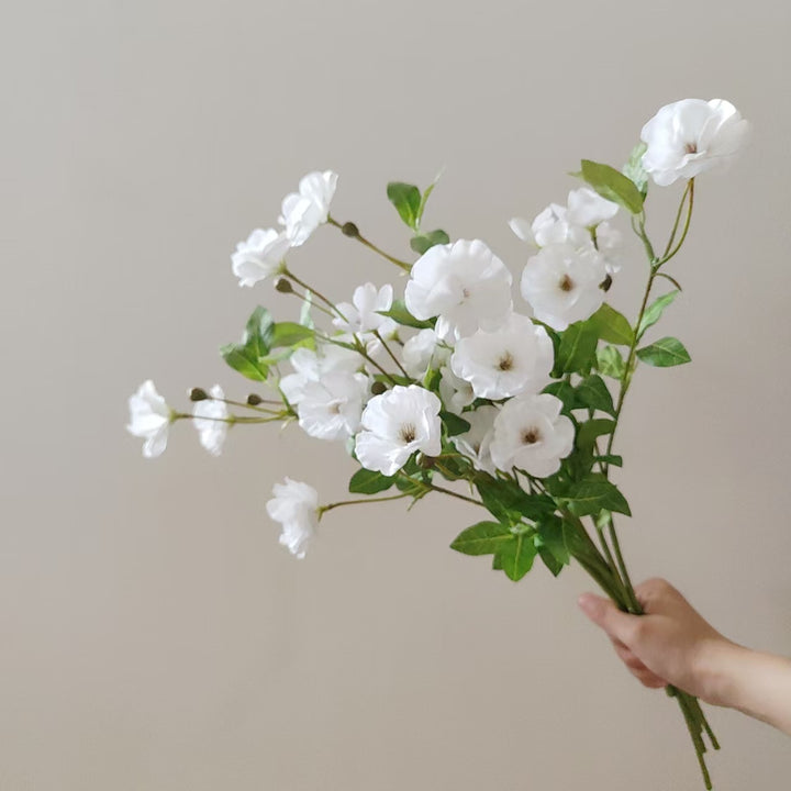 Faux Bloemstengel met Levensechte Bloesems