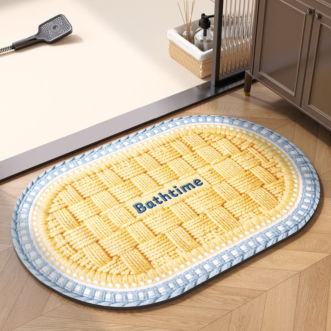 Decoratieve Hart-Thema Badmat