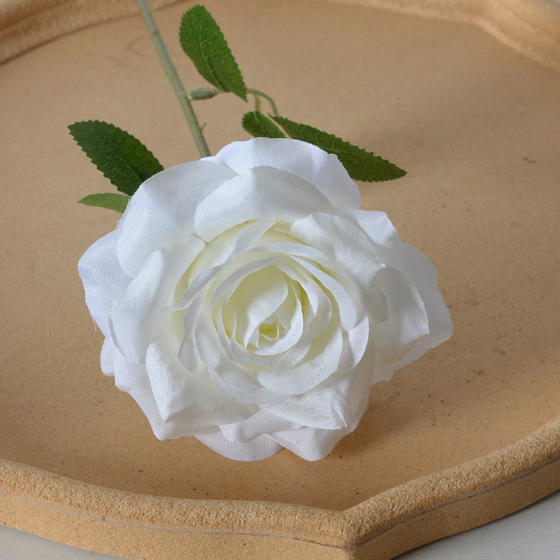 Elegante Zijde Rozen Haarsieraad