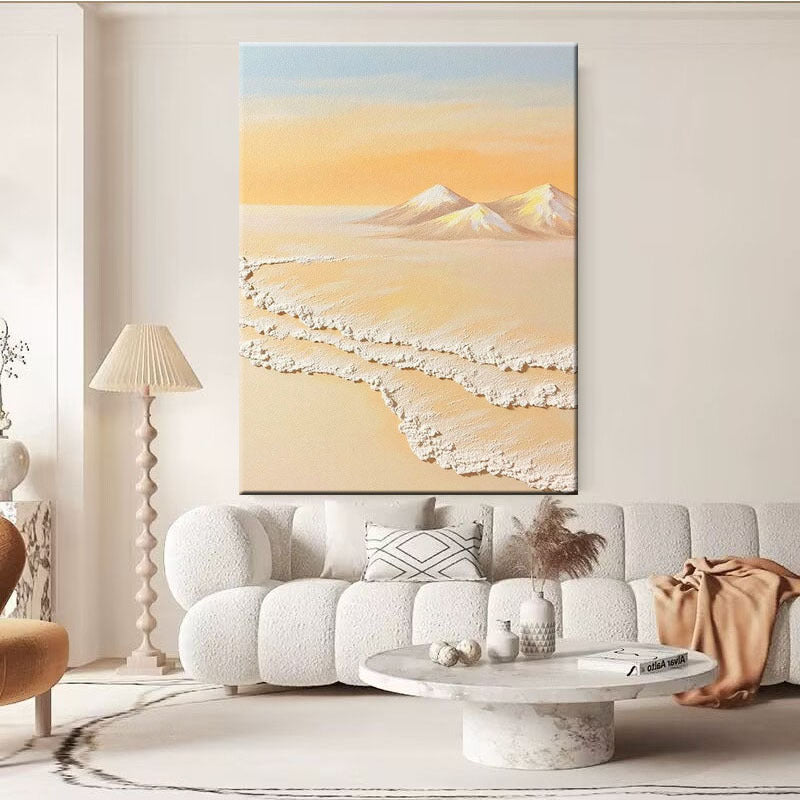 Gelaagde Landschaps Wandkunst