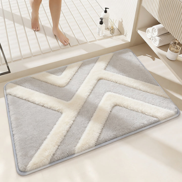 Zachte Shag Badkamer Badmat