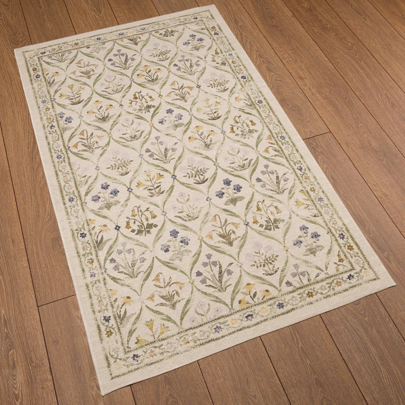 Bloemenmotief Decoratieve Tapijt