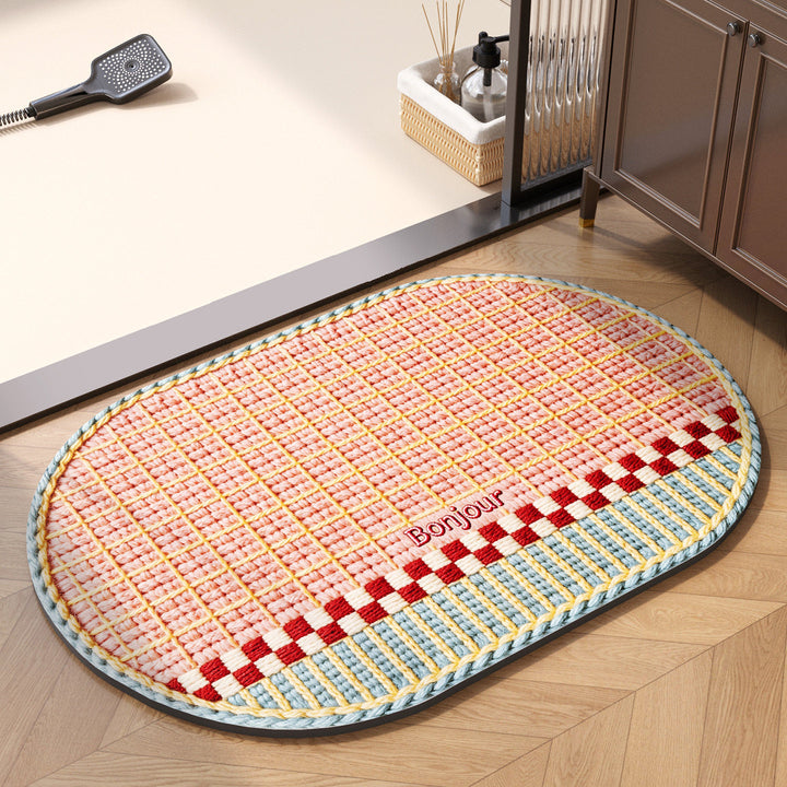 Decoratieve Hart-Thema Badmat