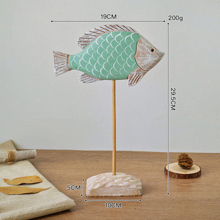 Decoratieve Vis Sculptuur Display
