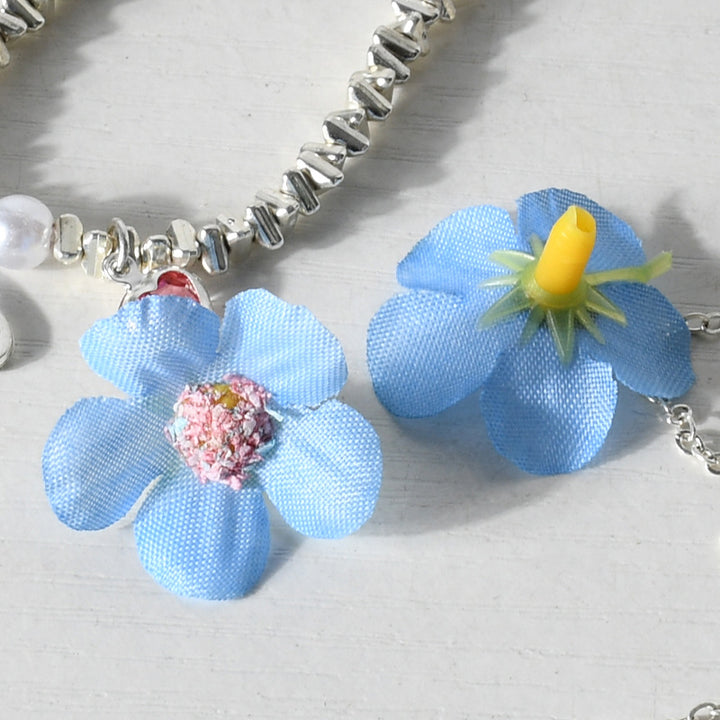 Glanzende Bloemige Haaraccessoires
