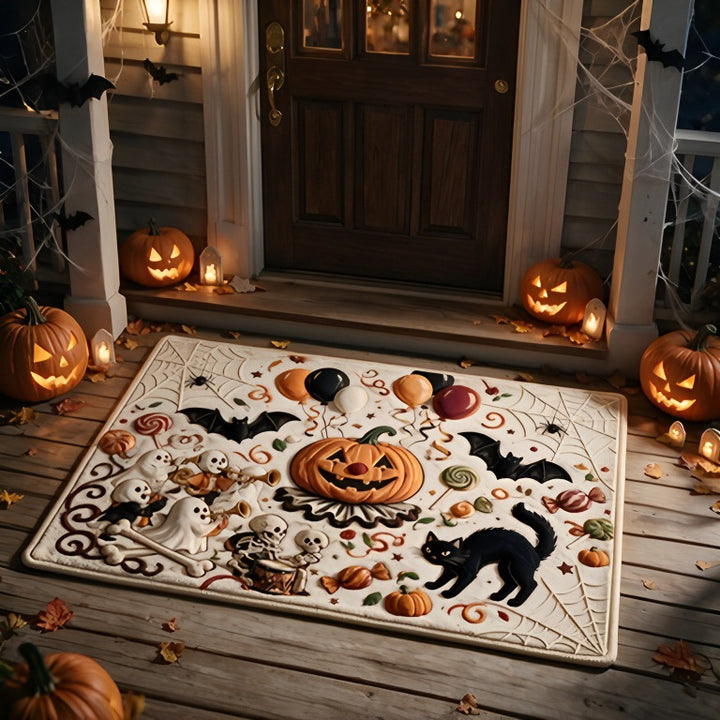 Halloween-Thema Decoratieve Tapijt