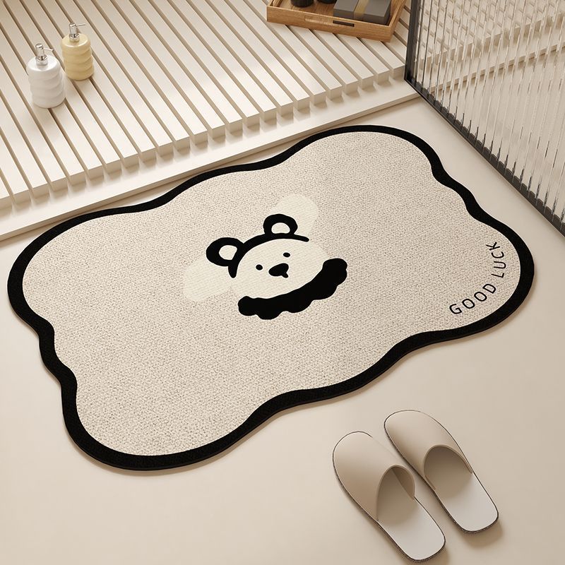 Schattige Cartoon Beer Badmat