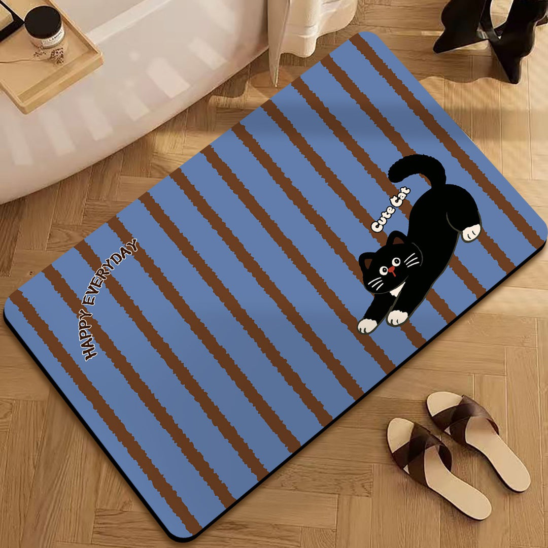 Cartoon-Thema Decoratieve Deurmat voor Thuis Entree