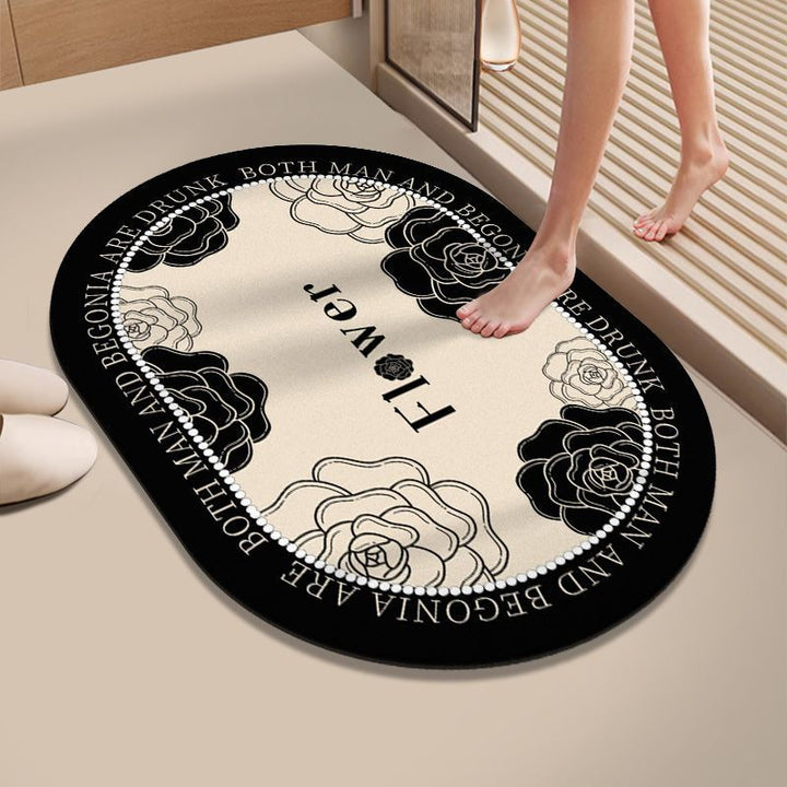 Decoratieve Badkamer Tapijt voor Comfortabele Vloeren Styling