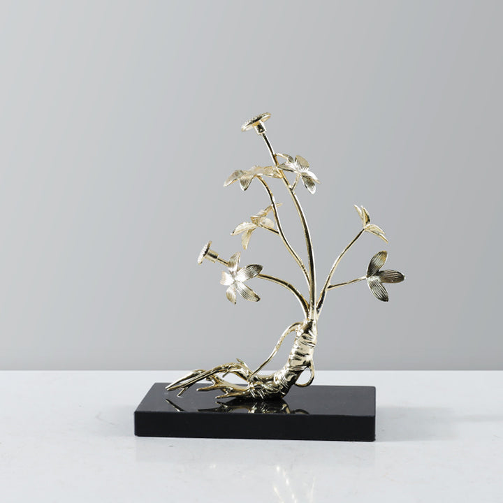 Elegante Decoratieve Florale Sculptuur