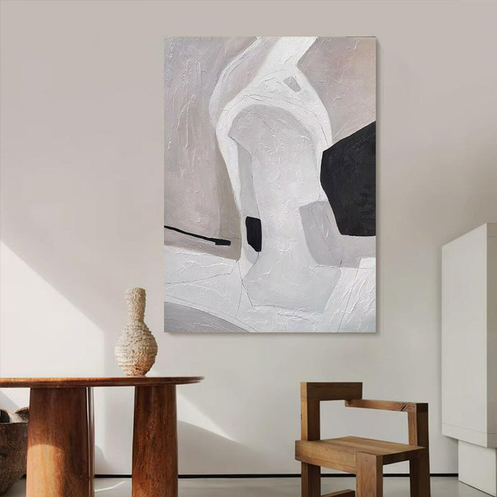 Abstract Textured Canvas Muurkunst