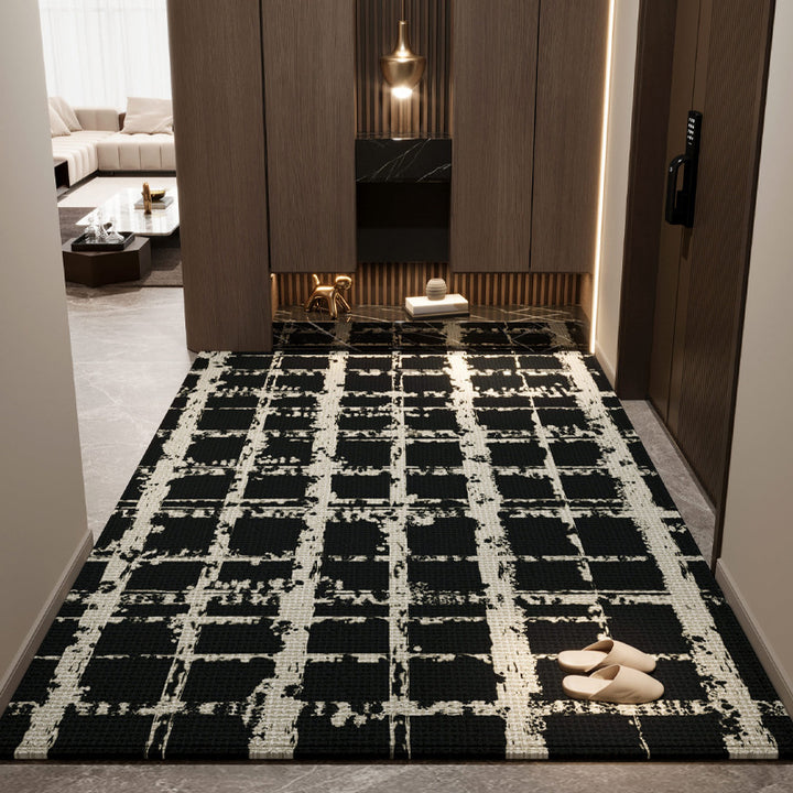 Decoratieve vloerkleed voor woninginrichting