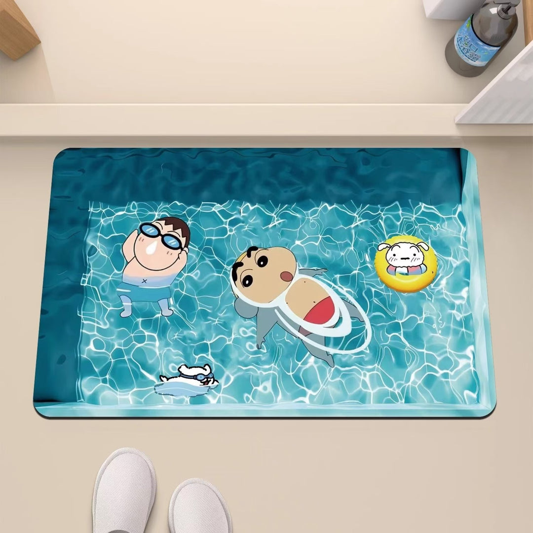 Cartoon Ocean Thema Vloerkleed
