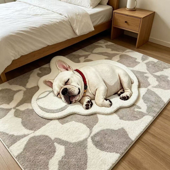 Speelse Hondenvormige Area Rug