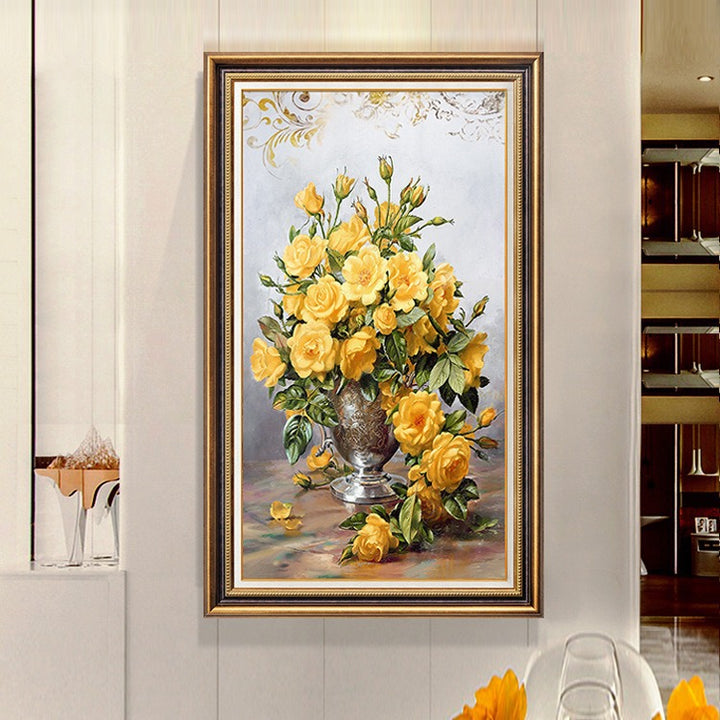 Elegante Zwaan Kunstcanvas