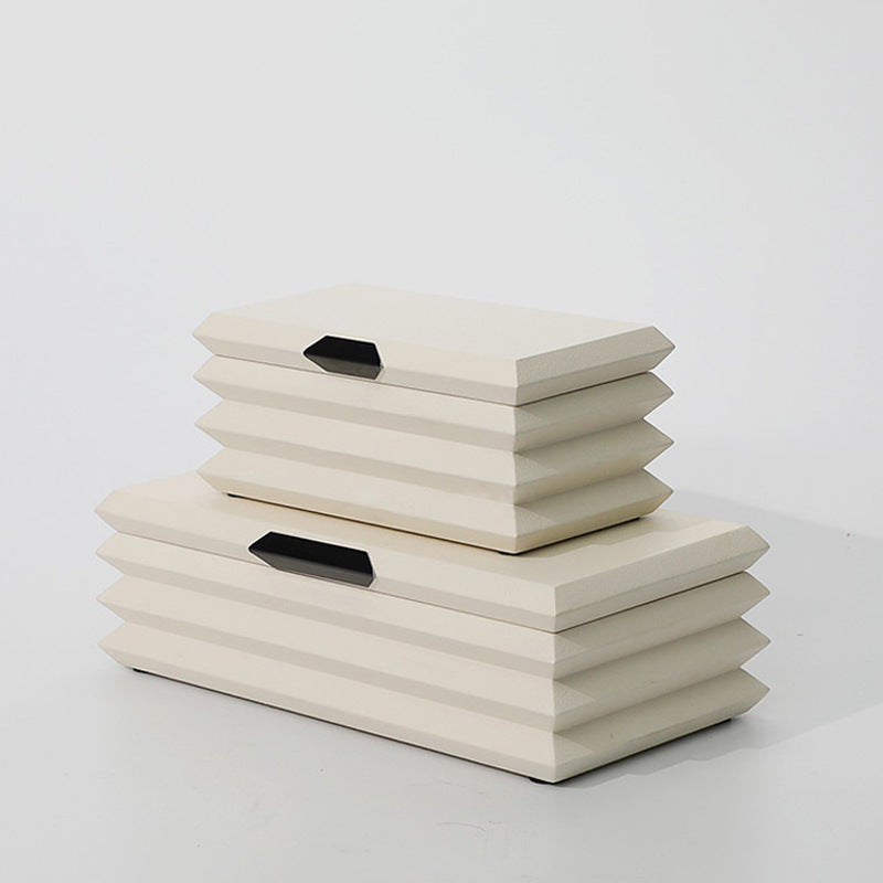 Moderne Gelaagde Decoratieve Opbergdoos