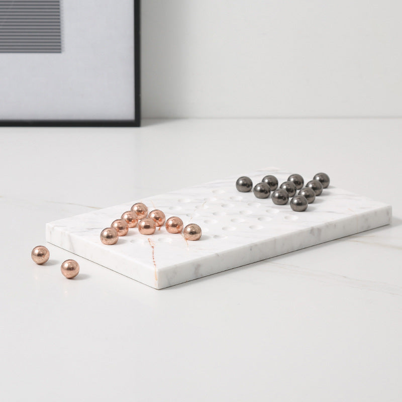 Decoratief Marmeren Spellenbord