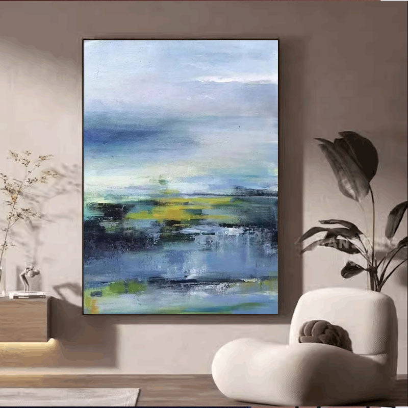 Abstract Landschap Canvas Kunst