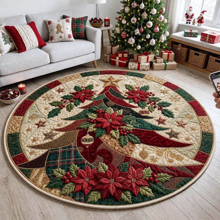 Ronde Kerstboom Tapijt