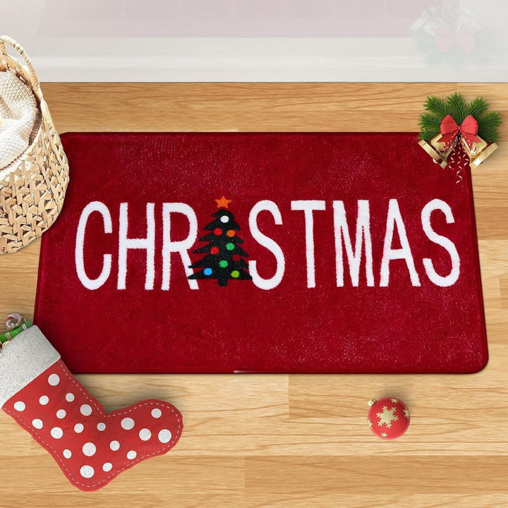 Winter-Themed Pluche Badmat