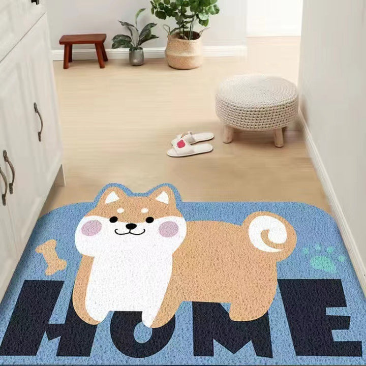 Cartoon Dog Thema Vloermat