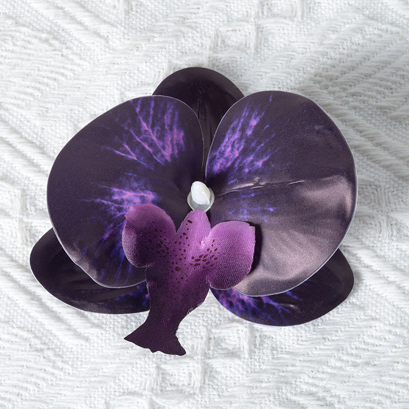 Elegante Zijde Orchidee Haaraccessoire