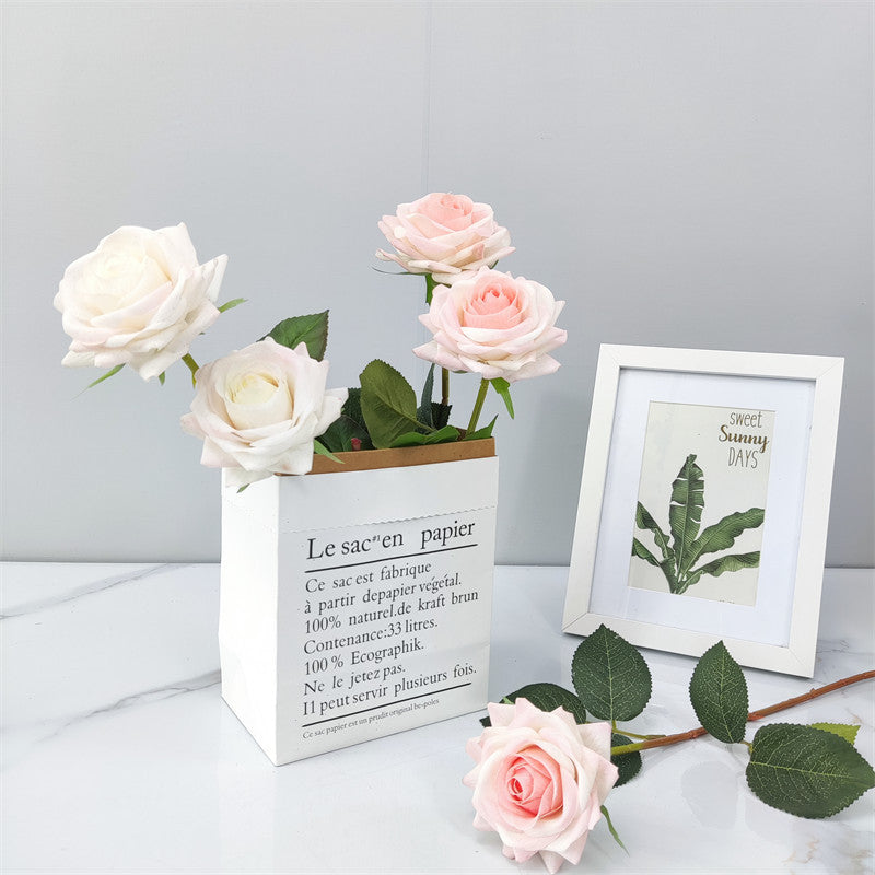 Kunstmatige Bloemen Rozensteel Bouquet