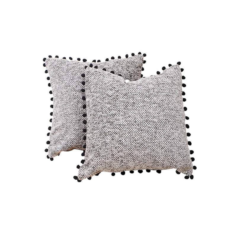 Textured Gebreid Sierkussen