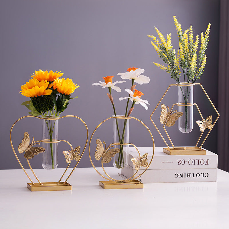Geometric Butterfly Decor Vaasehouder
